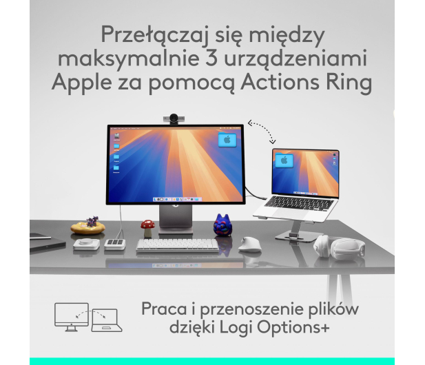 LOGITECH MX Master 4 for Mac Space Black 910-007577 - 1365785 - zdjęcie 10
